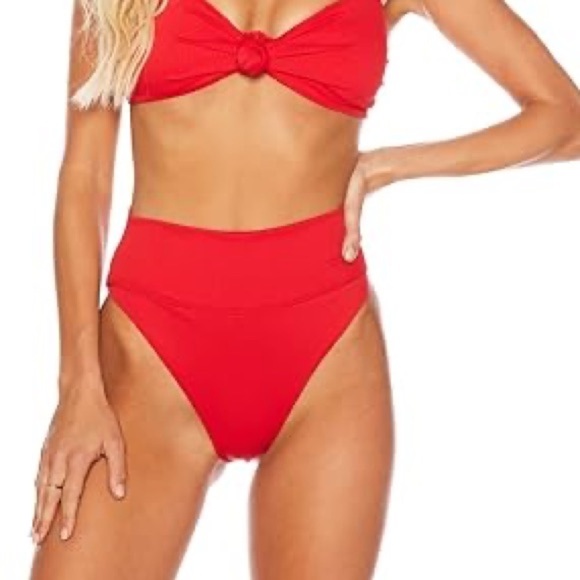 Beach Riot Red Women's Standard Highway Bottom Size X LARGE - Picture 1 of 7